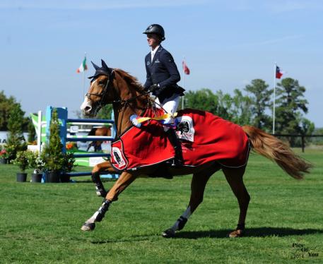 Olympic Gold Medalist Ben Maher and Aristo Z were the champions of the show jumping portion of 2014 Live Oak International