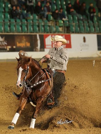Bernard Fonck & What A Wave top the €5,000-added NRHA Open 5 & Up
