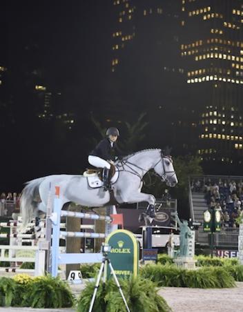 Georgina Bloomberg and Juvina. Photo Credit Kit Houghton/Rolex