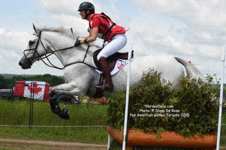 Coleen Loach and Qorry Blue Dargouges (CAN) Photo: © Diana De Rosa