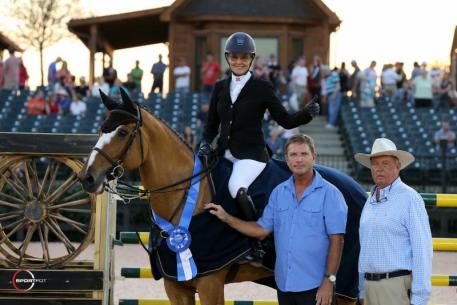 Candice King and Valinski S with Michael Dorman and Ronnie Beard (Photo: Sportfot)