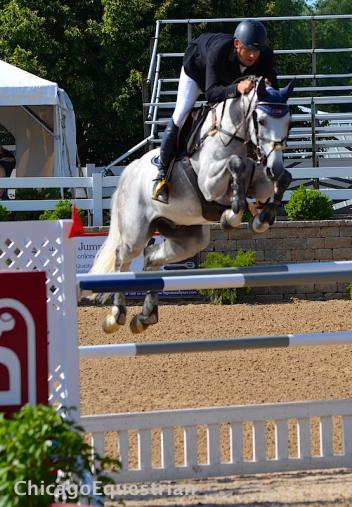 Christoph Schroeder and Catungee took home the second place paycheck. (Photo: Elizabeth Stein)