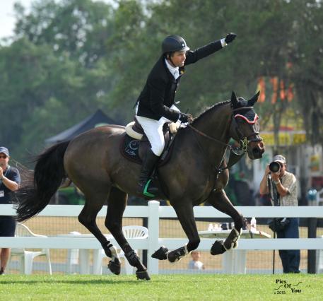 Ireland’s Cian O’ Connor and Good Luck win the 2015 Live Oak International CSI2*W Grand Prix and World Cup Qualifier (Photos:PicsOfYou.com) 