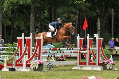 Cody Parker and Ambitious. Photo by Anne Gittins