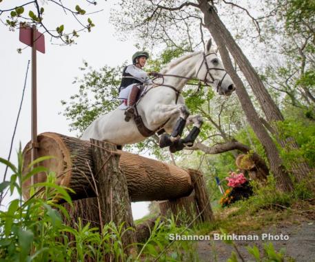 Colleen Loach of Dunham, Que. met the qualification standards to be considered as a TORONTO 2015 Pan Am Games team member after placing sixth with Qorry Blue D'Argouges in the CCI 2* division at the Jersey Fresh International Three-Day Event, held May 6-10 in Allentown, N.J. Shannon Brinkman Photography