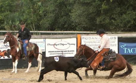 Cow Horse Extravaganza at Golden L Ranch. Photo by Carrie Wirth.