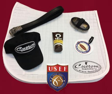 As the Official Saddle of the United States Dressage Team, Custom Saddlery is offering this accessory package to USEF members who purchase a Custom saddle (Photo: Custom Saddlery) 
