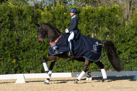 Devon Kane now rides as a Custom Saddlery MVR (Photo: courtesy of Jack Mancini)