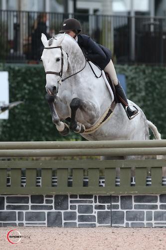 Emma Kurtz and Graffito. Photo © Sportfot, An Official Photographer of the Winter Equestrian Festival, us.sportfot.com.