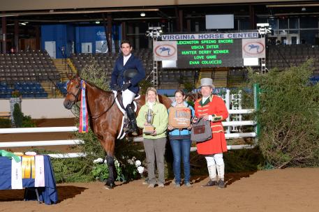 Evan Coluccio and Love Game. Photo by Teresa Ramsay Photography.
