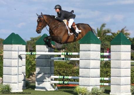  Georgina Bloomberg is back at the top of her game. Photo by Kenneth Kraus. 