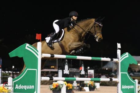 Georgina Bloomberg and Lilli. Photo © Sportfot, An Official Photographer of the Winter Equestrian Festival, us.sportfot.com.