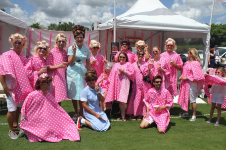 Gert's Salon tailgate participants.