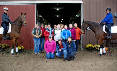 Lindinhof Equine Sports Zentrum family of students and clients