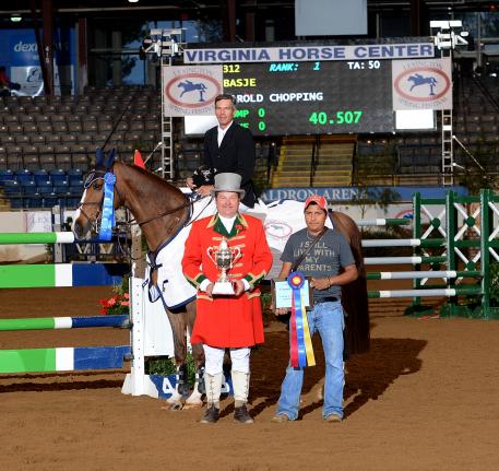Harold Chopping and Basje. Photo by Teresa Ramsay Photography.