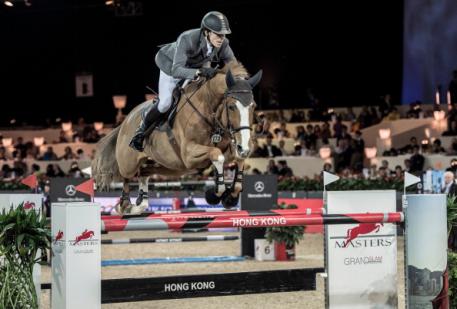 Henrik Von Eckermann, winner of the Longines Hong Kong Grand Prix 2014