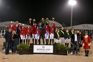 The winning Hermès U.S. Show Jumping Team (Photo: Sportfot)