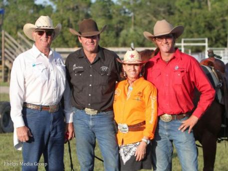 The HSBA and Steed Training Team: Tom DiRocco, Rick Steed, Susan Shelly and Trevor Steed. Photo by Carrie Wirth.