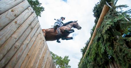  Ingrid Klimke (GER) is pictured here with Horseware Hale Bob on Cross Country at last year’s FEI Classics™ in Luhmühlen  (Photo: Jon Stroud/FEI)