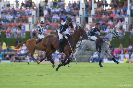  Many of the top polo players in the world can be seen at IPC. Photo: LILA PHOTO.
