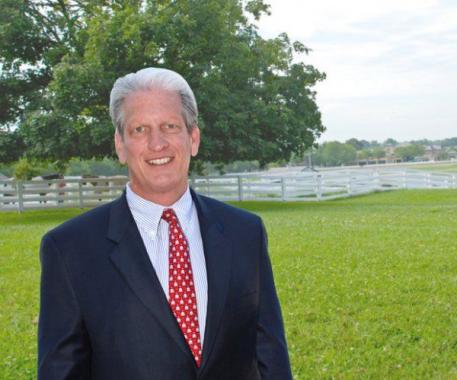 John Nicholson, newly appointed CEO of the Virginia Horse Center.