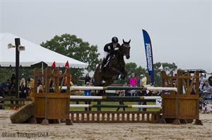 Lainey Ashker and Anthony Patch won the National Title in 2013 (Leslie Threlkeld/USEA)