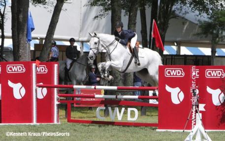 Aly Howard and Empire. Photo by Kenneth Kraus/PhelpsSports