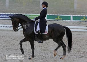 Adrienne Lyle and Wizard at the Alltech FEI World Equestrian Games (Photo: Mary Phelps)