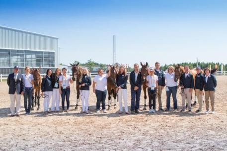 The complete U.S. Pan American Eventing contingent (Photo: StockImageServices.com)