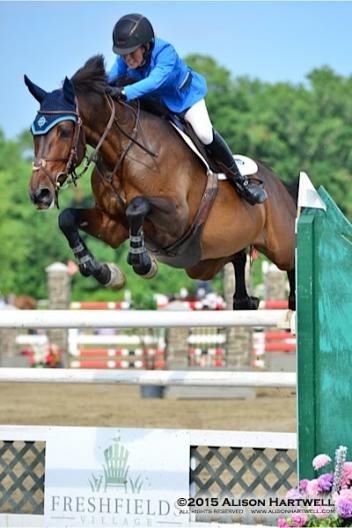 Paternoster pilots her own Zonneglans to the win $35,000 Devoucoux Grand Prix (Photo: Alison Hartwell)