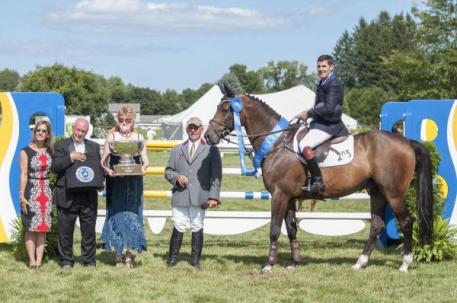 Ireland's Paul O'Shea winner of the main event last year, returns to the Silver Oak Jumper Tournament to defend his title. Photo by Tammy Hardy