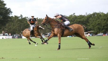 Pieres with Lusaretta looking on.