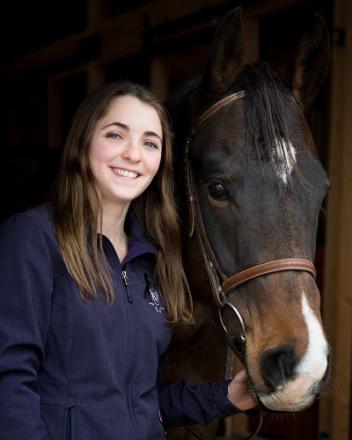Carolyn Van Cise Memorial Sportsmanship Fund Grant has been awarded to young rider, Monica Stanke, of Williamsburg, Michigan