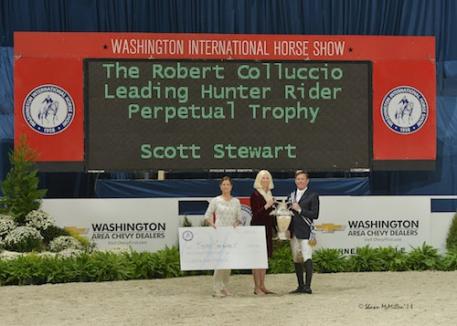 The Leading Rider presentation with WIHS Executive Director Bridget Love Meehan, Dr. Betsee Parker, and Scott Stewart. Photo © Shawn McMillen Photography, www.shawnmcmillen.com.