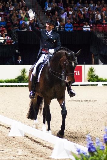 Premier Equestrian Steffen Peters and Legolas 92 are ranked ninth in the FEI World Individual Dressage Rankings