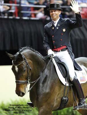 Steffen Peters and Legolas 92 will represent the US at the 2015 Pan American Games (Photo: Mary Phelps)