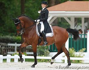 Stephanie Brieussel and Amorak photo: eurodressage