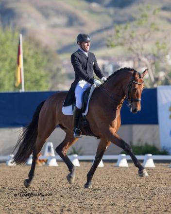 Prix St. Georges winners Guenter Seidel & Rey del Mundo. (Photo: Terri Miller)