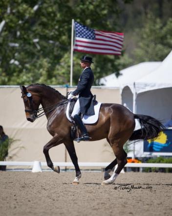 Steffen Peters and Rosamunde win the Grand Prix at the Festival of the Horse CDI (Photo: Terri Miller)