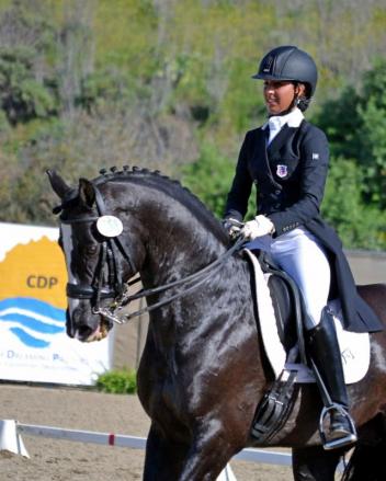 Genay Vaughn and Donarweiss GGF (Photo: Jennifer M. Keeler)