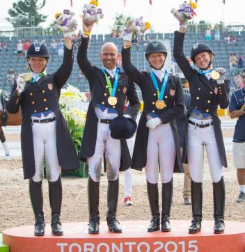 Team Gold for U.S. Dressage Team