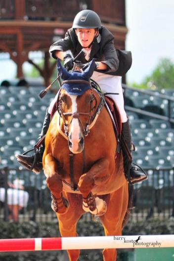 Children's Individual Gold Medalist Will Kennedy aboard Ontario. (Photo: Barry Kost Photography)