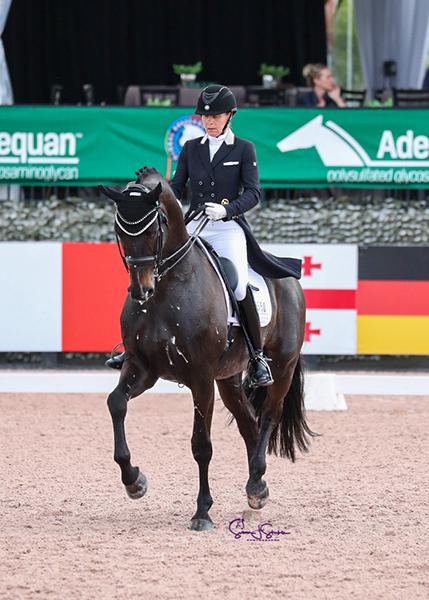 Susan Pape (GBR) and Harmony’s Eclectisch