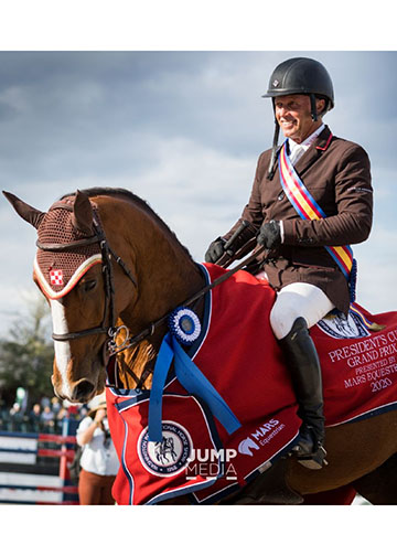 Tryon proved perfect for Todd Minikus, of Loxahatchee, Fla., and Amex Z, who topped a field of 50 to win the $214,000 WIHS President’s Cup Grand Prix CSI4* presented by MARS Equestrian™. Photo by Jump Media